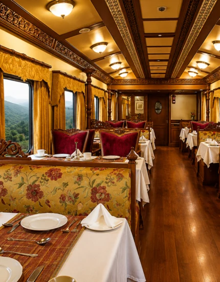 Golden Chariot Dining Area